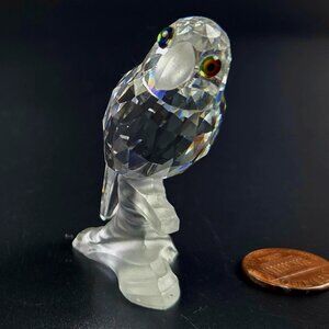 Vintage Parrot-Frosted Beak And Base - No Box Up in the Trees by Swarovski